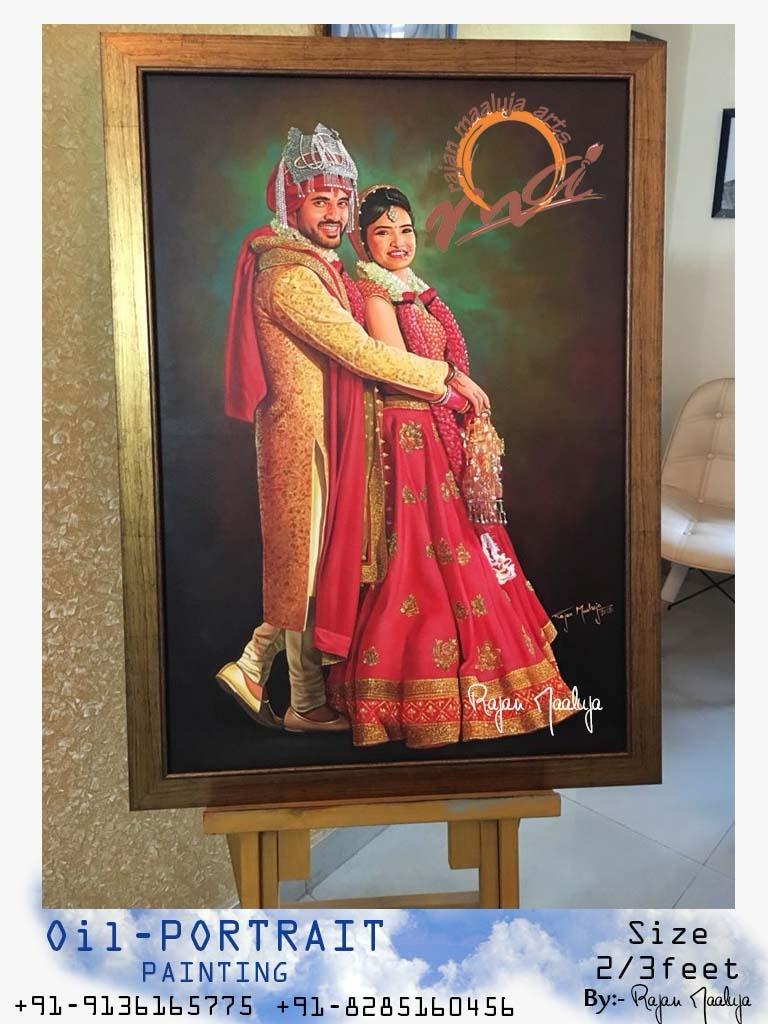 Couple Portrait Painting